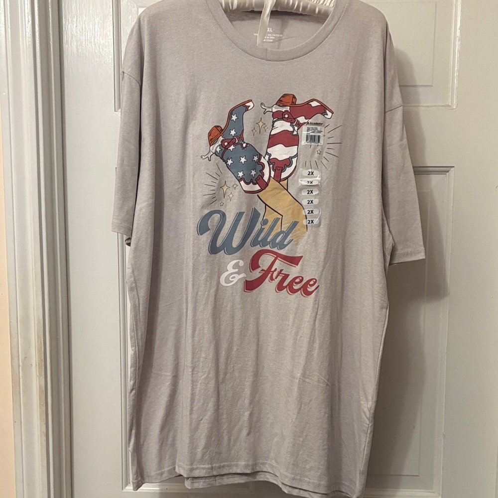 The Academy Brand Patriotic Graphic T-Shirt